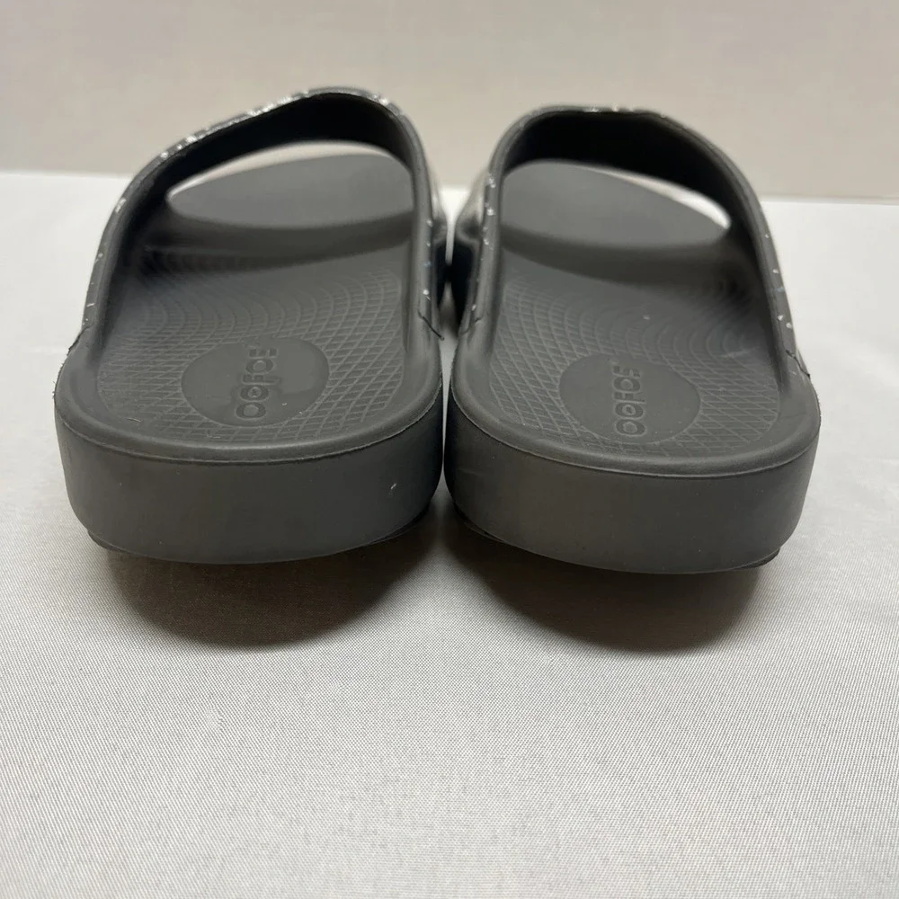 Oofos Ooahh Slide Sandal Luxe Prosecco Pop Gray Limited Edition M4/W6 Unisex